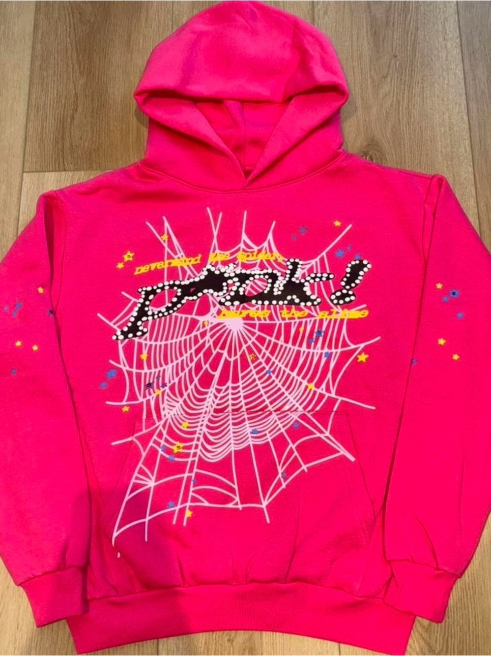 Pink hoodie medium